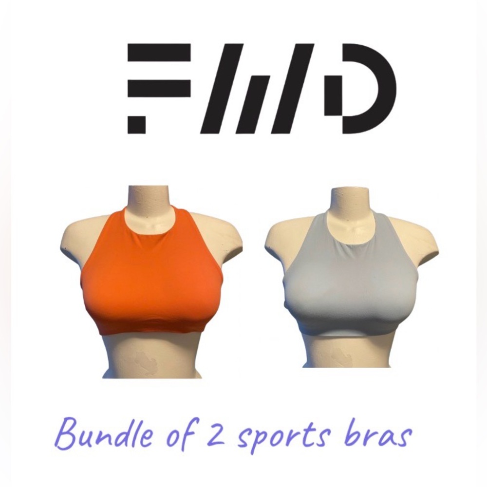 ♥️ SET OF 2 Halter Sports Bras Size S